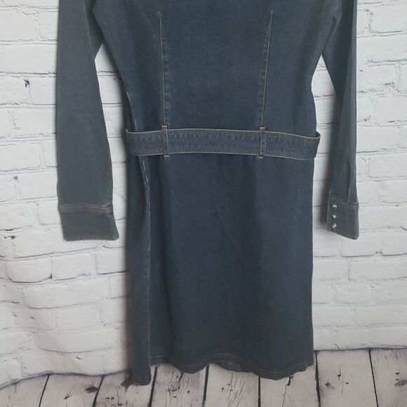 Moda International Long Jean Dress/Jacket - Picture 8 of 9